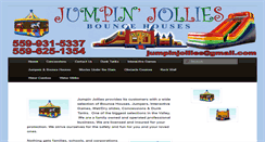 Desktop Screenshot of 1jumpinjollies.com