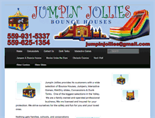 Tablet Screenshot of 1jumpinjollies.com